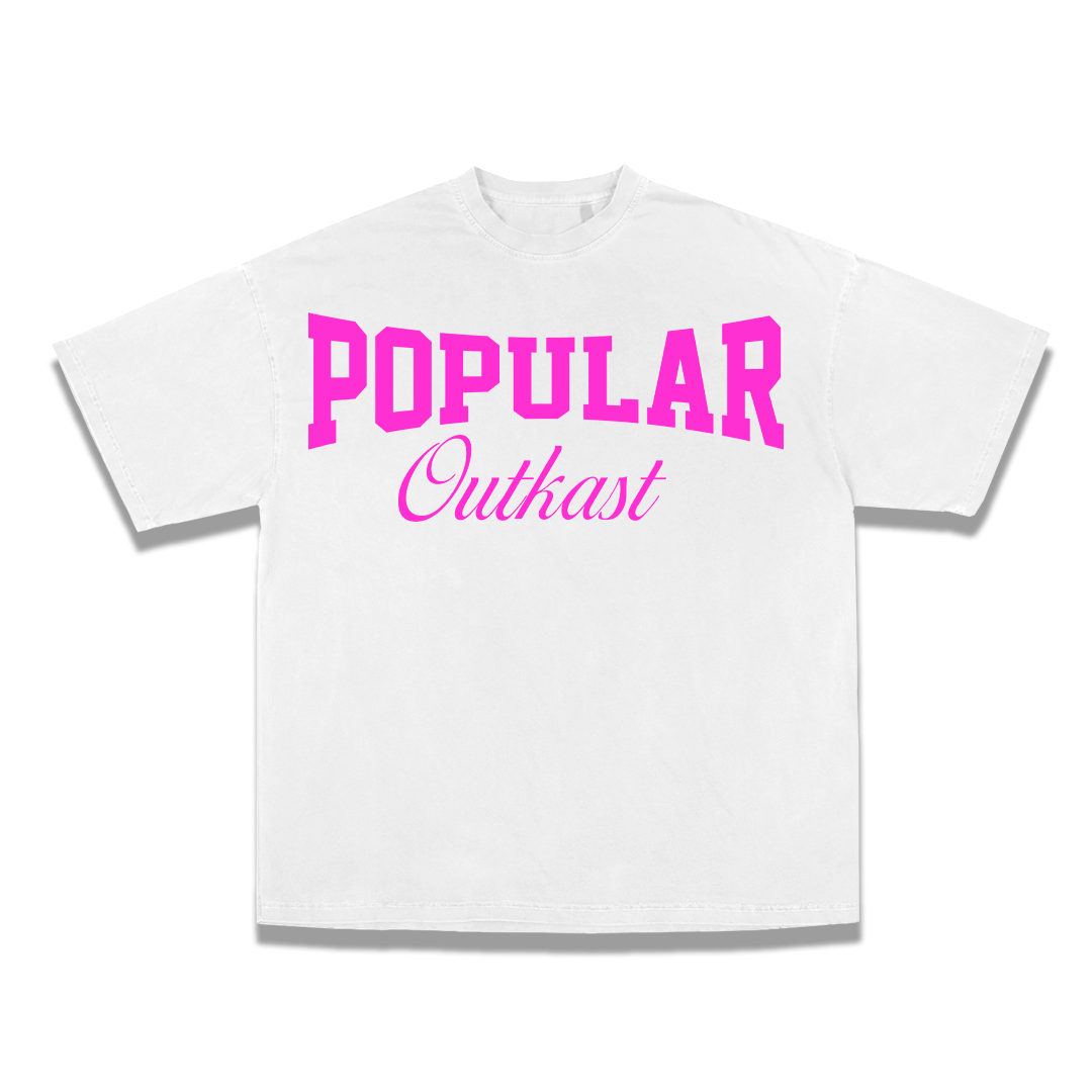 Popular OutKast “ White & Pink “ Tee