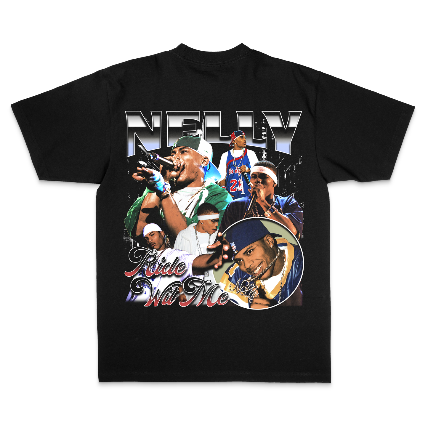 Nelly “Nellyville” Front & Back Black Edition Tee