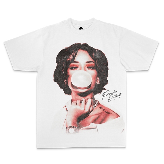 Rihanna "Queen Riri" Front & Back White Edition Tee